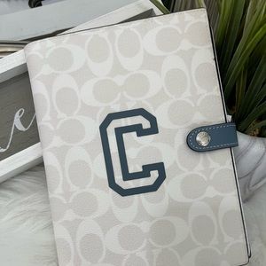 Authentic COACH Varsity Notebook